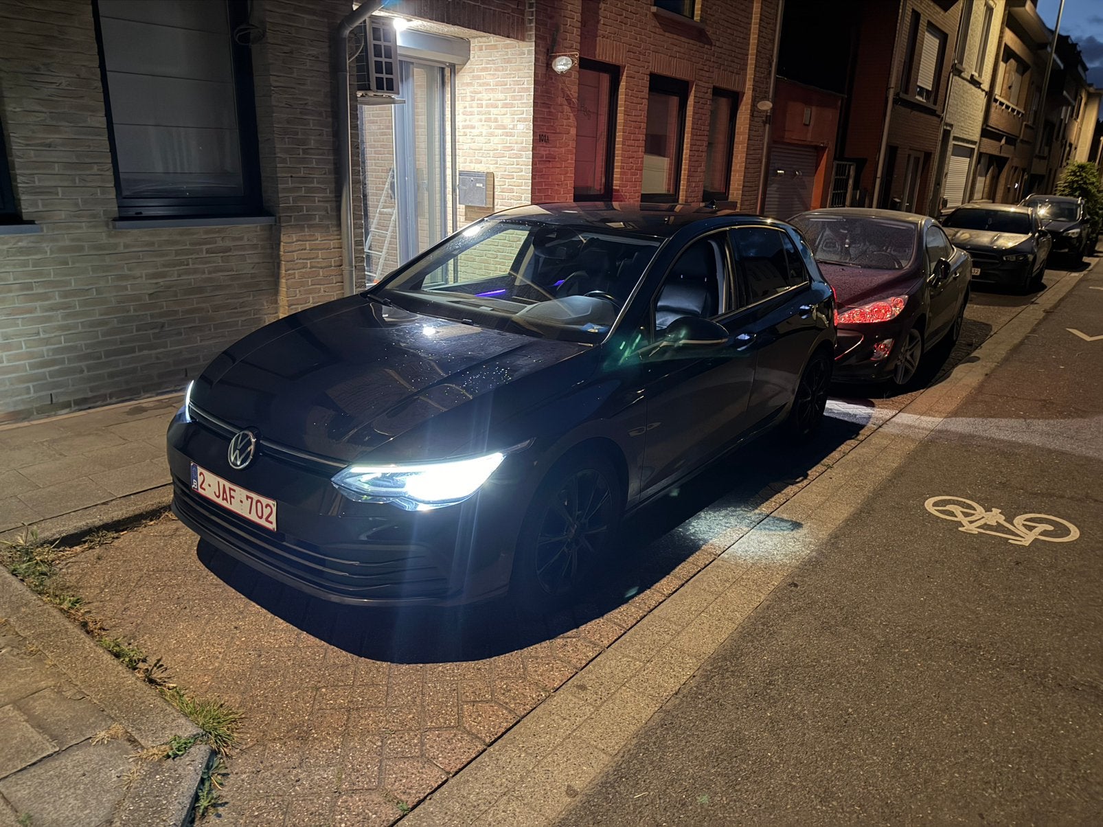Golf 8 hybride, Automaat, Zwart, Bedrijf, 5 zetels