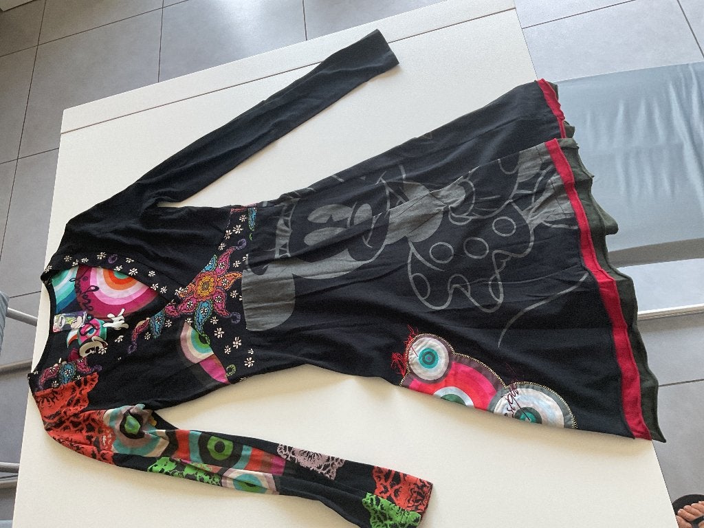 Kleedje, Kleding | Dames, Meerkleurig, Ophalen of Verzenden, Zo goed als nieuw, Boven de knie