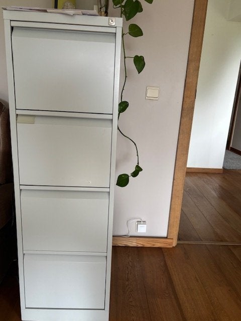 armoire métallique avec tiroirs pour dossiers suspendus, Archief en Opbergen, Ophalen, Gebruikt, Kast