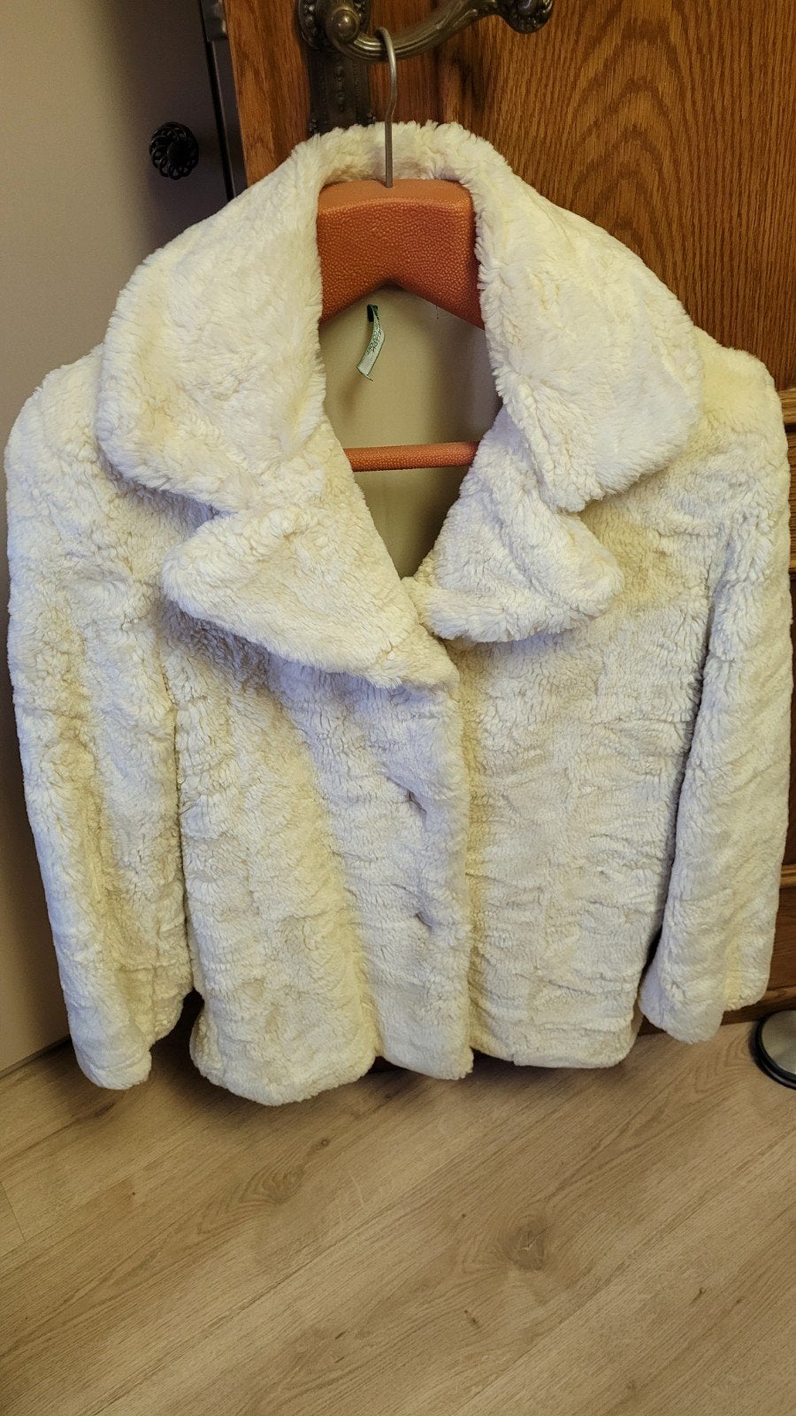 Jas in teddy, Ophalen, Maat 36 (S)