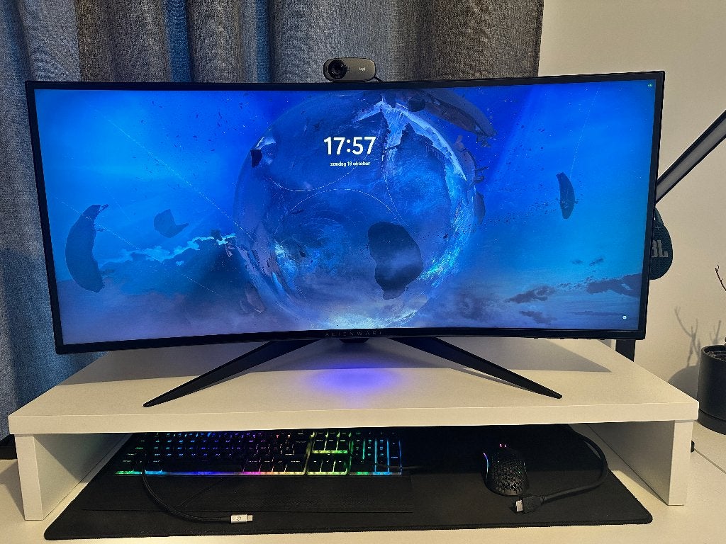Alienware AW3418DW – 34” Ultrawide Monitor – 3440x1440, Computers en Software, Gaming, 101 t/m 150 Hz, Alienware, Ophalen of Verzenden