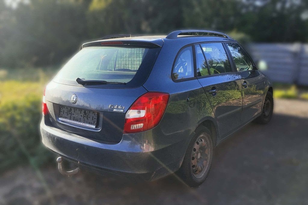 Skoda Fabia Break 2010, Autos, Euro 5, Achat, Boîte manuelle, Beige