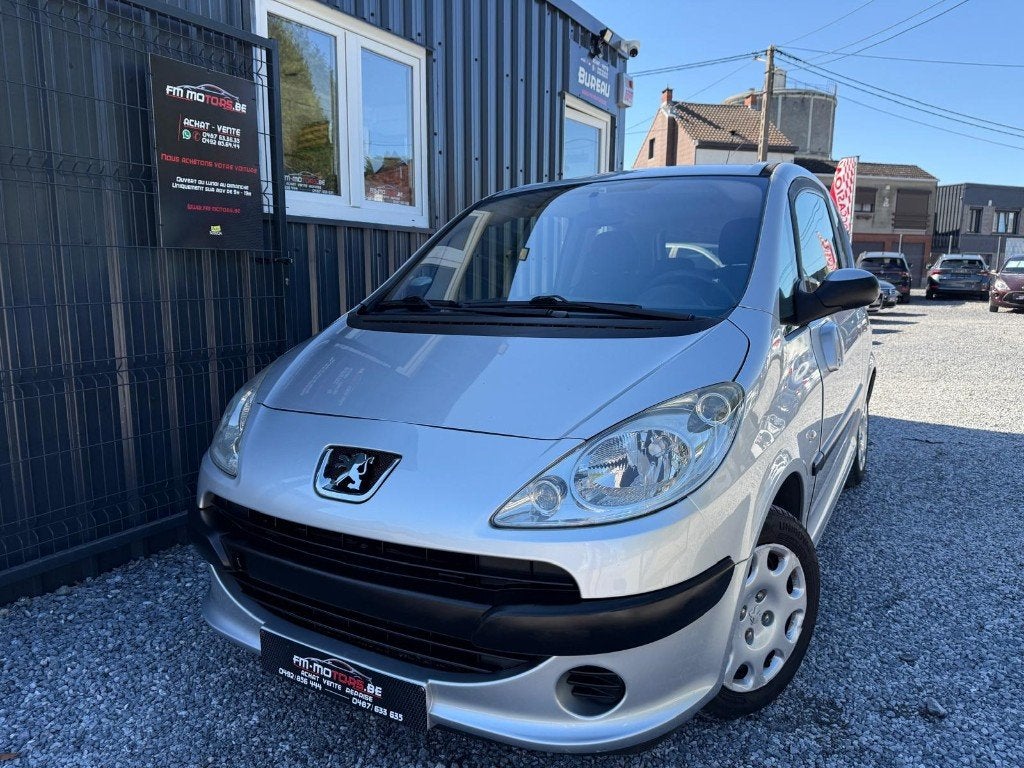 Peugeot 1007 1.4i Automatique / Entretien + CT OK, Argent ou Gris, Achat, Entreprise, Garantie prolongée