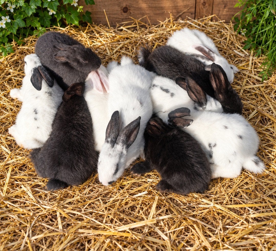 Mooie konijnen, Dieren en Toebehoren, Meerdere dieren, Groot, 0 tot 2 jaar