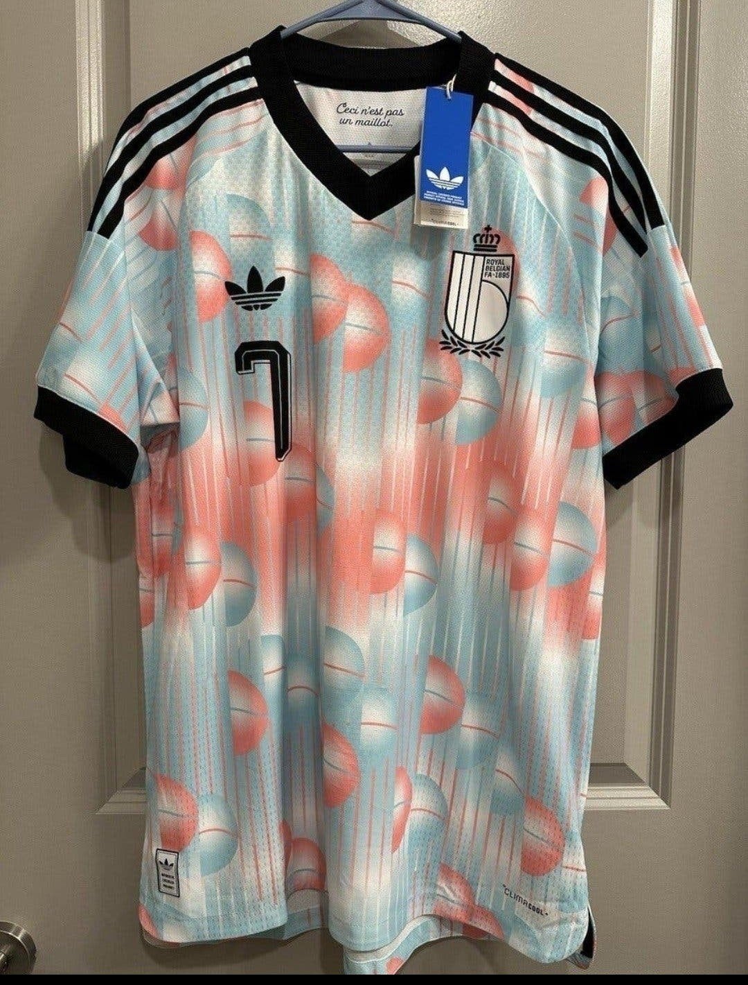 België Kevin De Bruyne Uitshirt Origineel WorldCup Nieuw 202, Verzenden