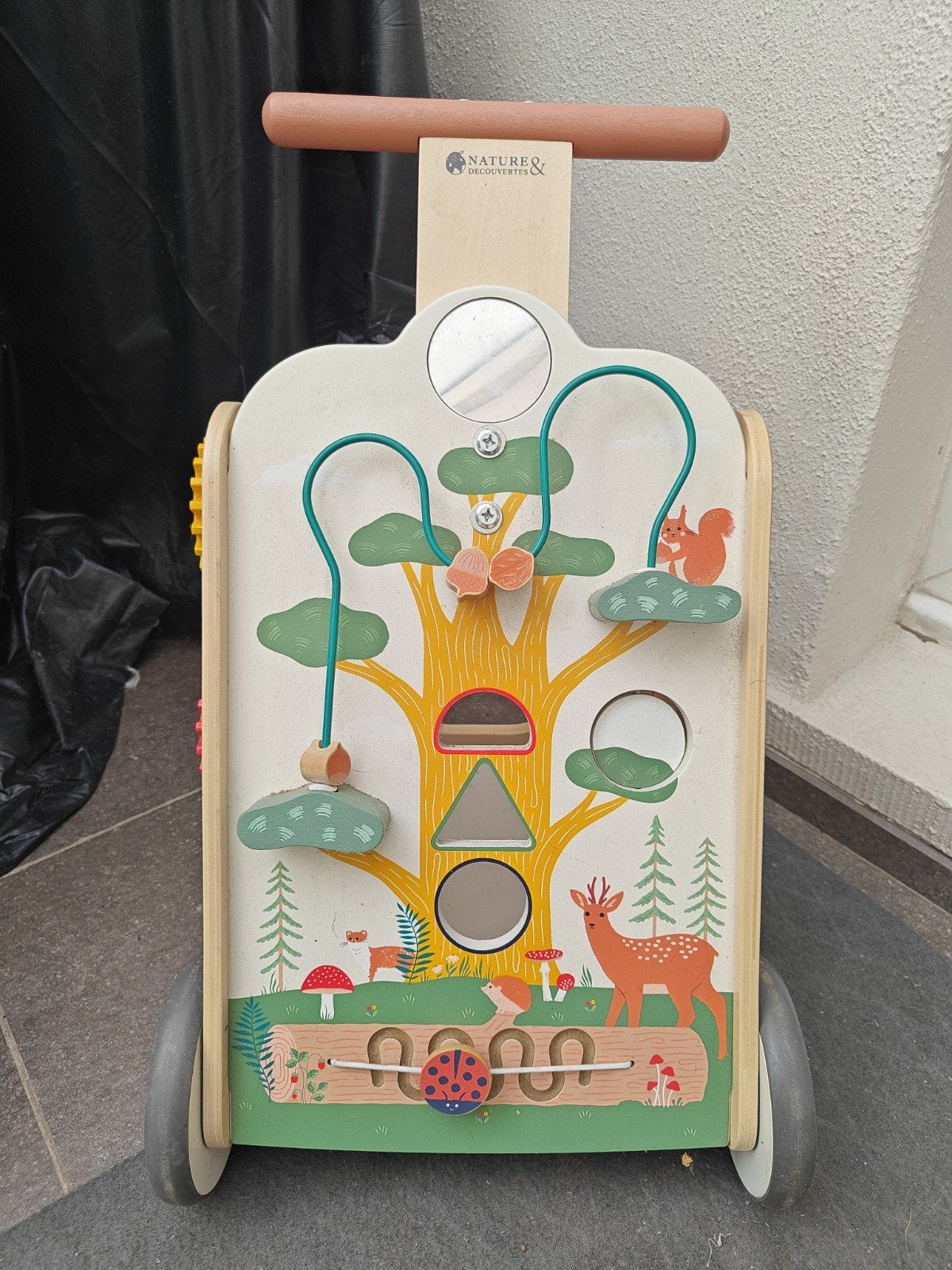 Chariot de marche en bois multi-activités, Enfants & Bébés, Enlèvement