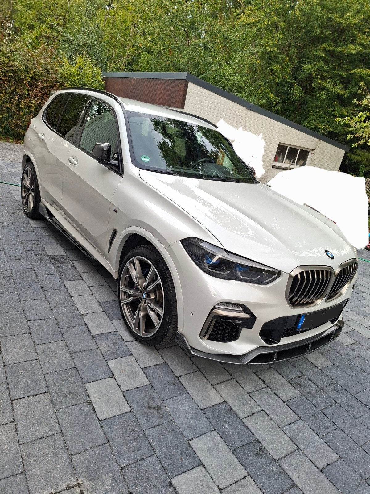 BMW X5 M50D, Autos, BMW, Cuir, Achat, Carnet d'entretien, Noir