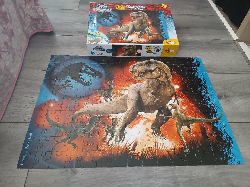 Puzzle Jurassic World 150 pièces de puzzle : 70×50 cm, Enlèvement, Plus de 50 pièces, Utilisé