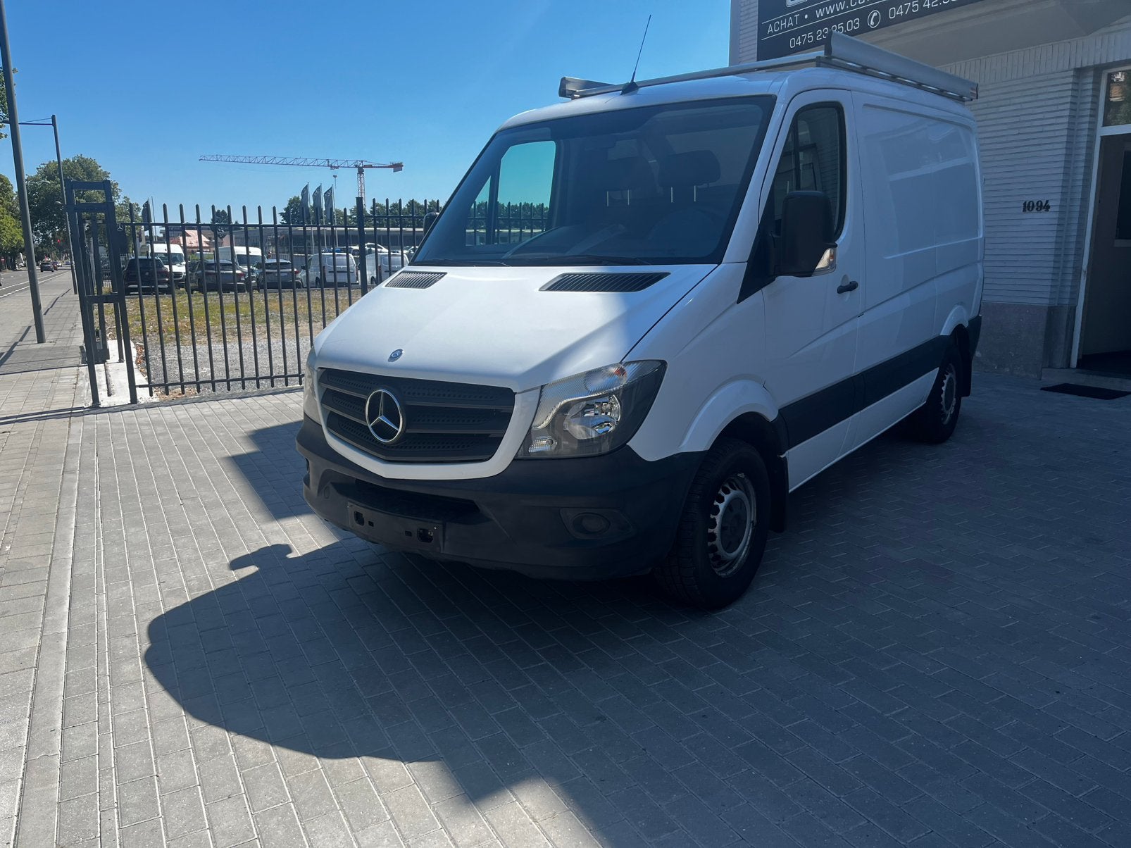MERCEDES SPRINTER 313 CDI H1 L1 95.700KM, Autos, Camionnettes & Utilitaires, Euro 5, Achat, Entreprise, 3 places