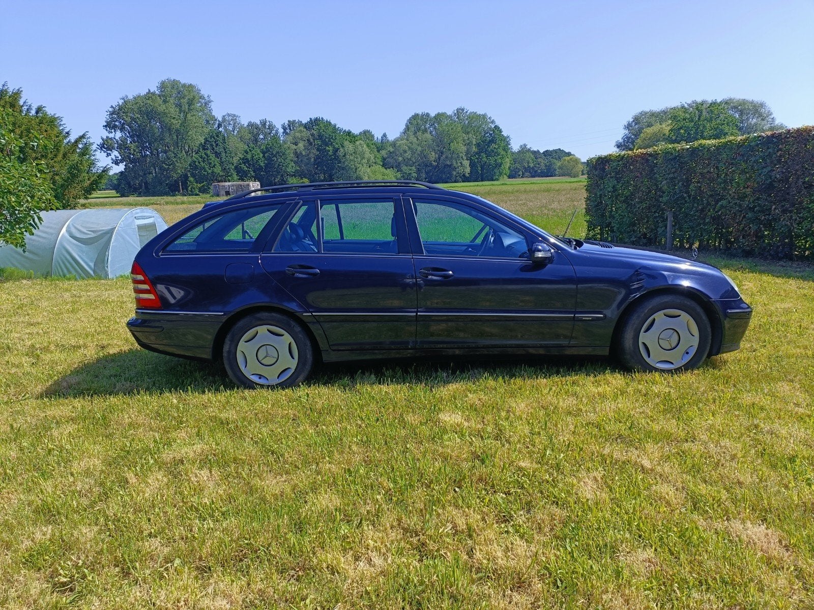 Mercedes C200CDI, Voorwielaandrijving, Blauw, 5 deurs, Particulier