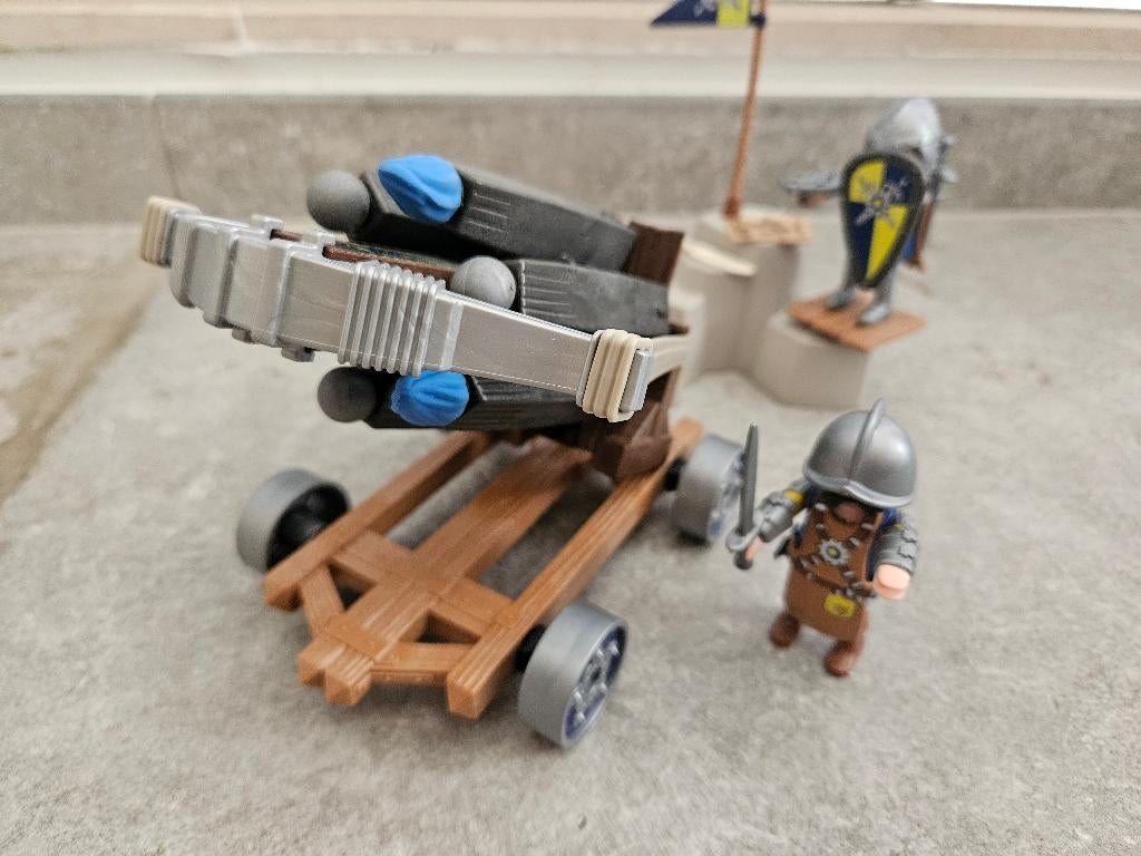 Playmobil Novelmore Ridders met waterballista 70224, Kinderen en Baby's, Speelgoed | Playmobil, Ophalen of Verzenden, Zo goed als nieuw