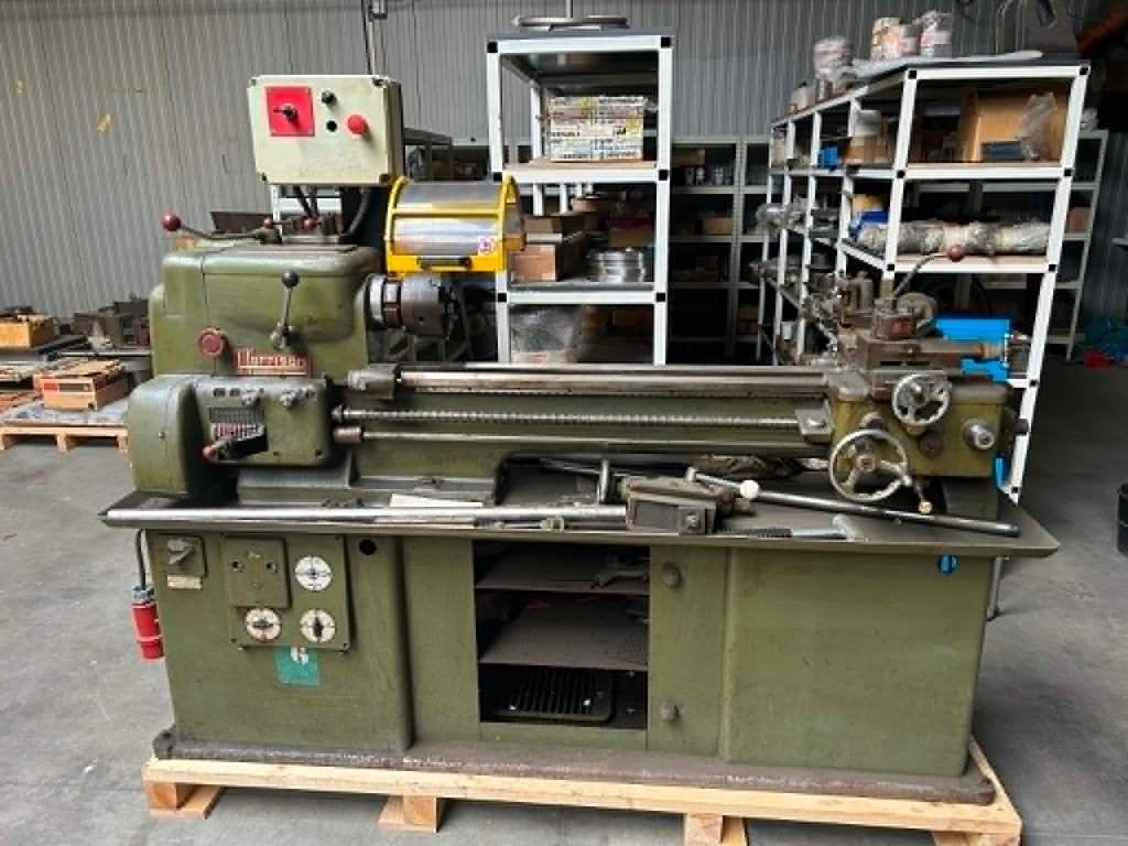 tour de marque HARISSON  -  380 volt, Bricolage & Construction, Enlèvement, Utilisé, Tour à métaux, 500 à 1000 mm