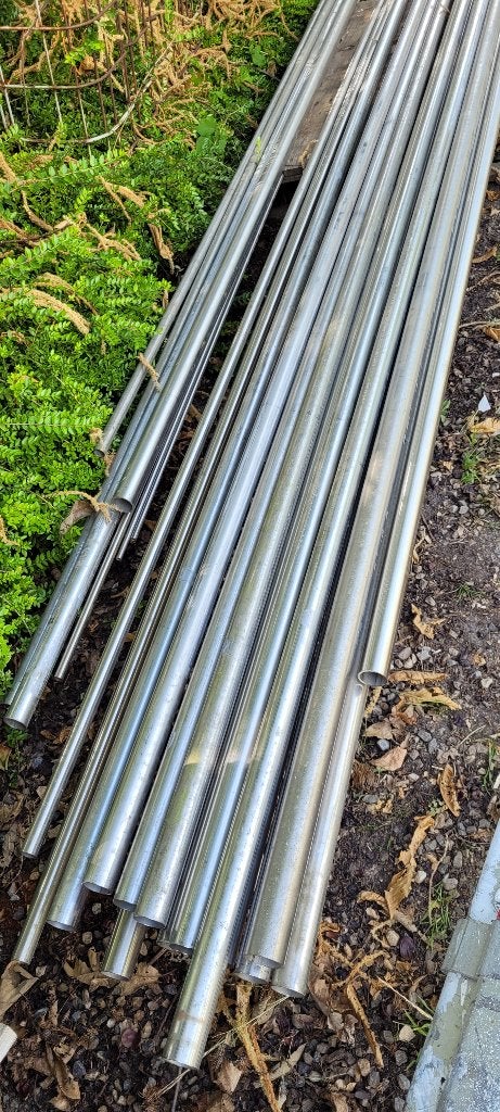 inox buizen dia 42, Ophalen, Nieuw