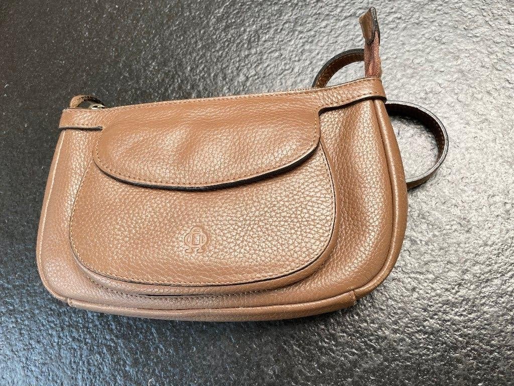 Handtas Nobody, Handtassen en Accessoires, Tassen | Damestassen, Verzenden, Gebruikt, Bruin, Handtas