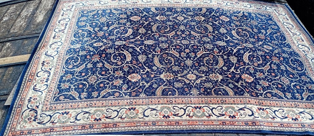 Oosters tapijt, Ophalen, Blauw, Klassiek, 150 tot 200 cm