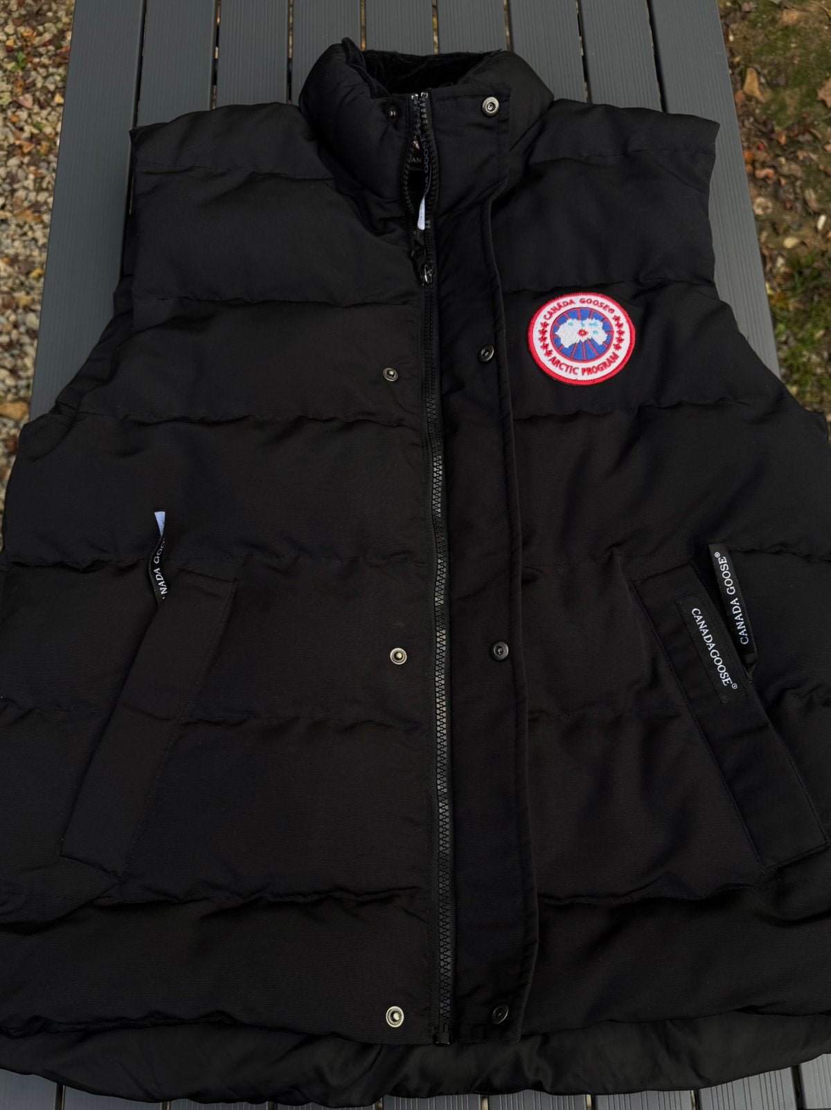 CANADA GOOSE Doudoune aans manche, Enlèvement ou Envoi, Comme neuf, Rouge