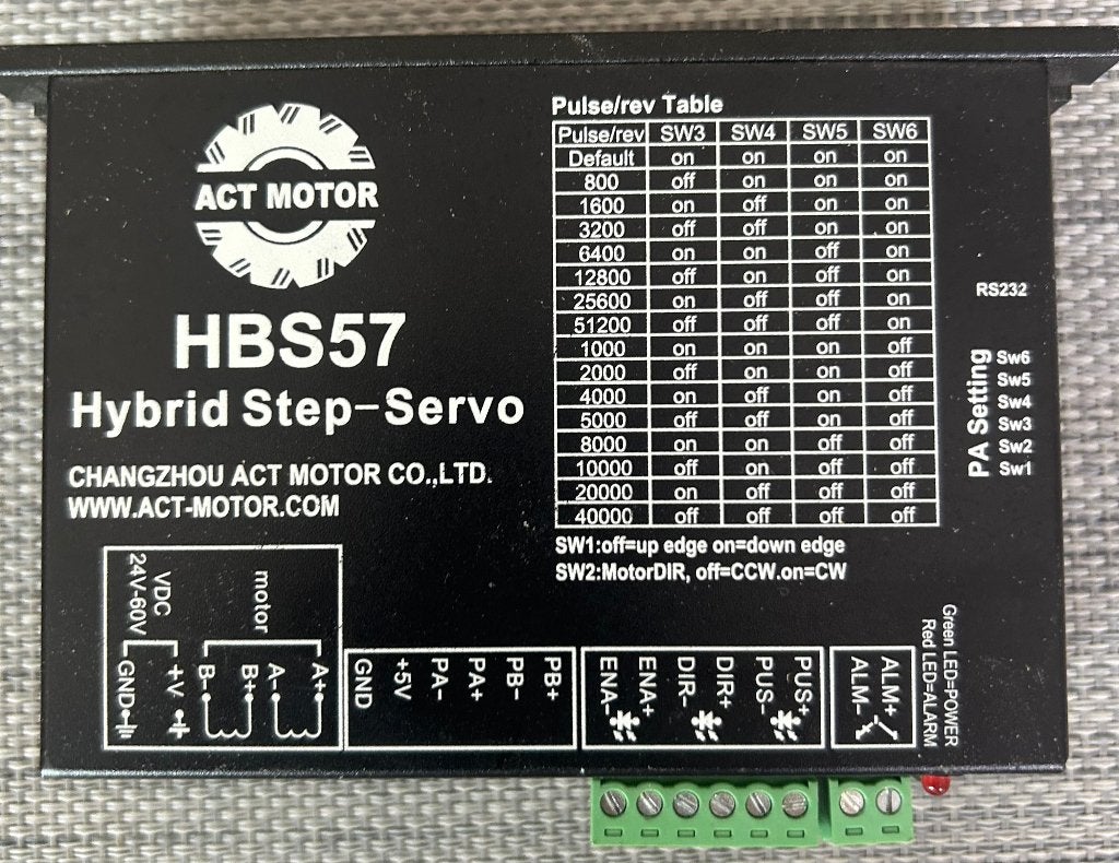 Closed loop driver act motor HBS57, Bricolage & Construction, Moteurs, Enlèvement ou Envoi, Neuf, Moteur électrique, 1800 tpm ou plus