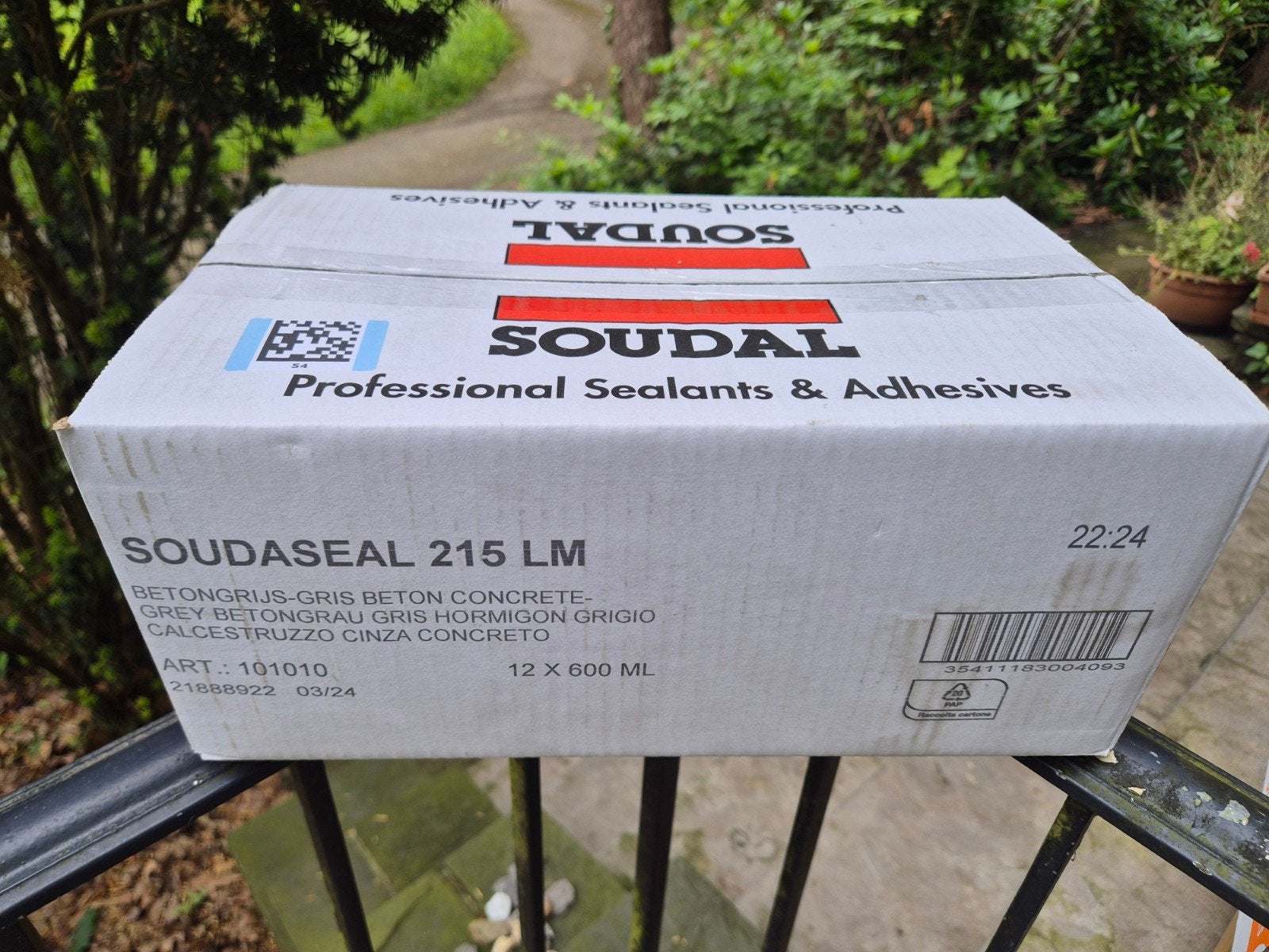 Soudaseal 215 LM betongrijs 12600ml, Bricolage & Construction, Isolation & Étanchéité, Enlèvement ou Envoi