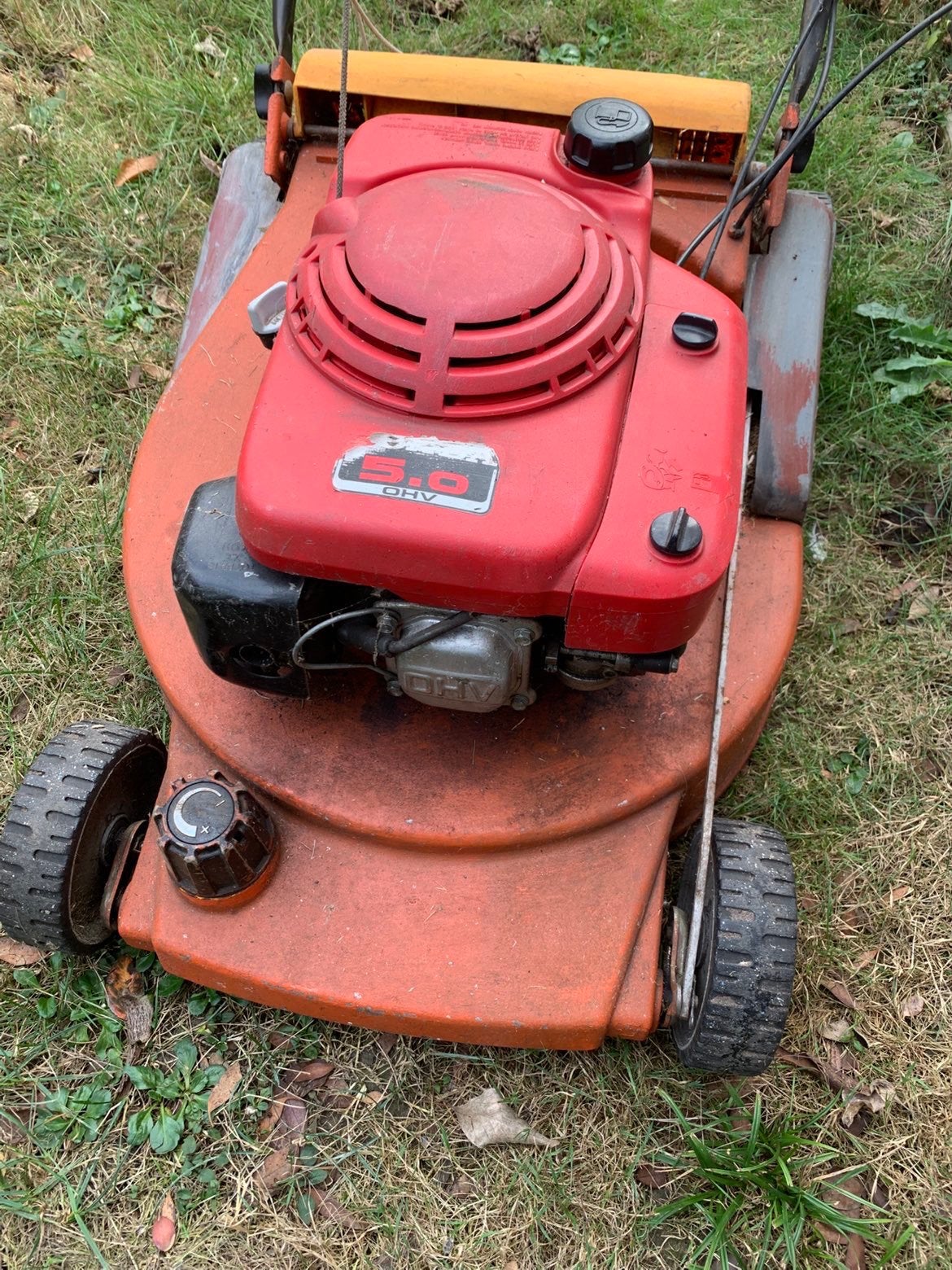 Grasmaaier honda motor, Tuin en Terras, Ophalen, Zo goed als nieuw