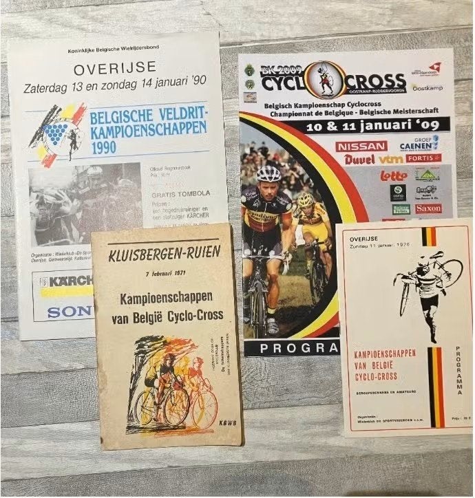 Gezocht: programmaboekjes BK veldrijden, Ophalen of Verzenden, Gebruikt, Boek of Tijdschrift
