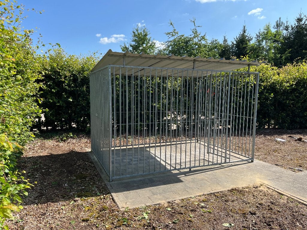 Hondenren  2mx3m met dak, Dieren en Toebehoren, Ophalen, Hondenkennel, 110 cm of meer, 100 cm of meer