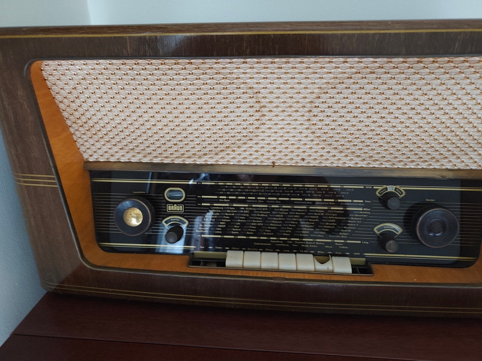 vintage radio, Audio, Tv en Foto, Ophalen, Radio