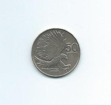 Filippijnen, 50 Sentimo 1986., Ophalen of Verzenden, Zuidoost-Azië, Losse munt