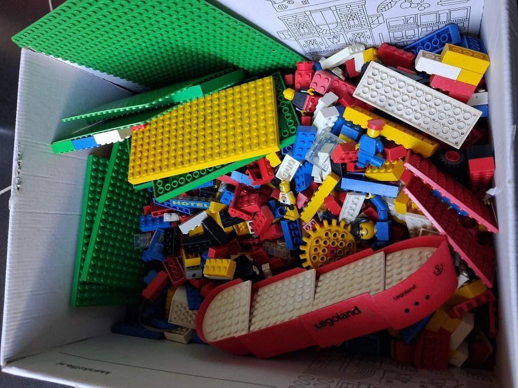 +4 kg kleine lego (oude lego), Ophalen of Verzenden, Losse stenen, Lego