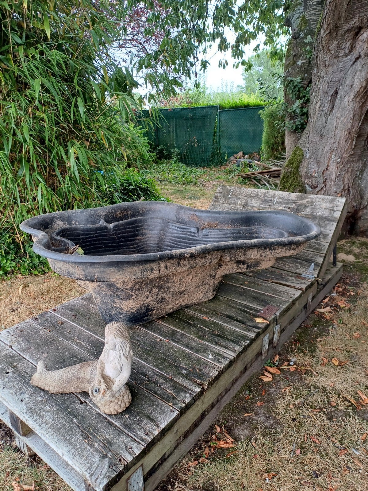 vijverkuip, Tuin en Terras, Ophalen, Kunststof, Gebruikt, Overige vormen