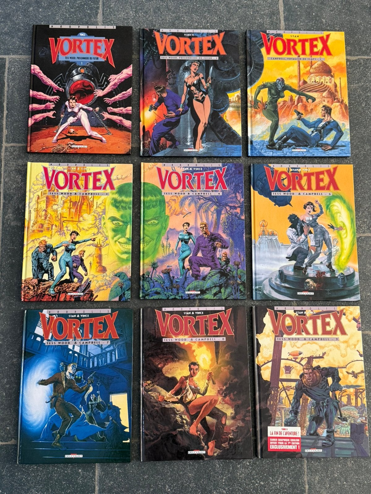 Stan et Vince Vortex, Enlèvement ou Envoi, Comme neuf