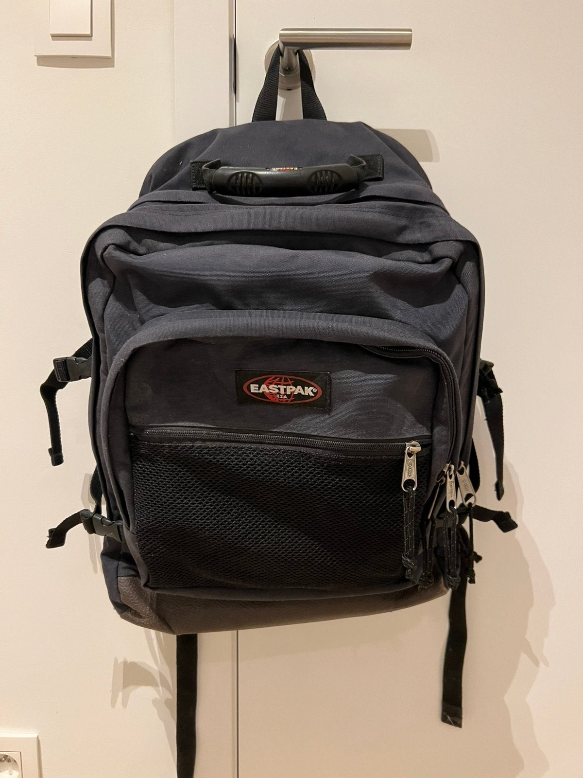 Rugzak Eastpak, Handtassen en Accessoires, Tassen | Schooltassen, Ophalen, Zo goed als nieuw, Blauw, Rugtas
