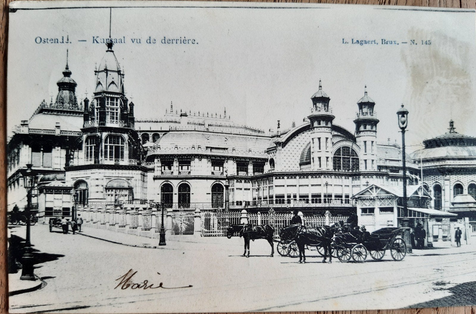 carte postale OOSTENDE CASINO KURSAAL TOP, Enlèvement ou Envoi