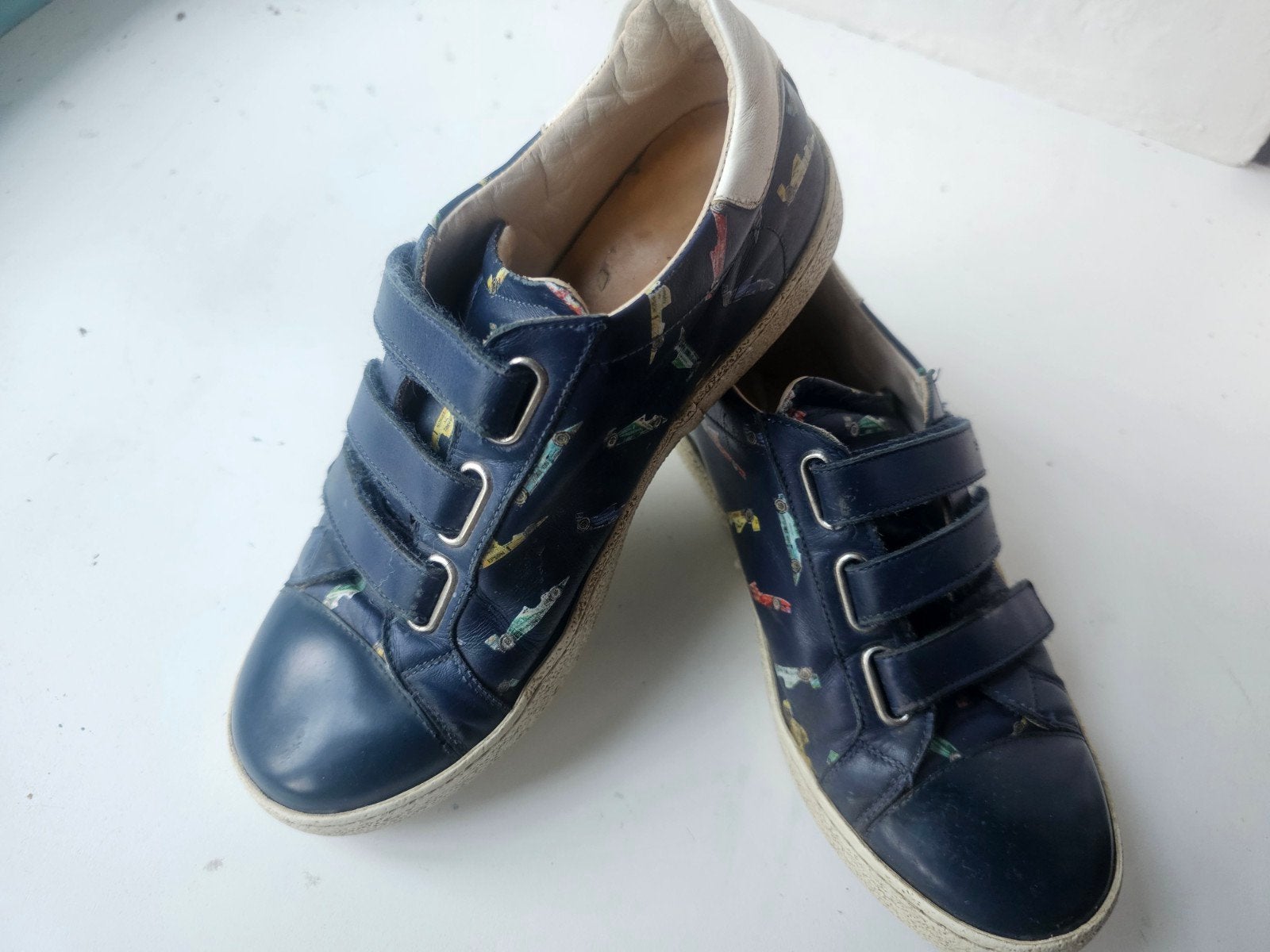leren sneakers + velcrosluiting made in Italy ZECCHINO D’ORO, Verzenden, Schoenen, Jongen, ZECCHINO D’ORO
