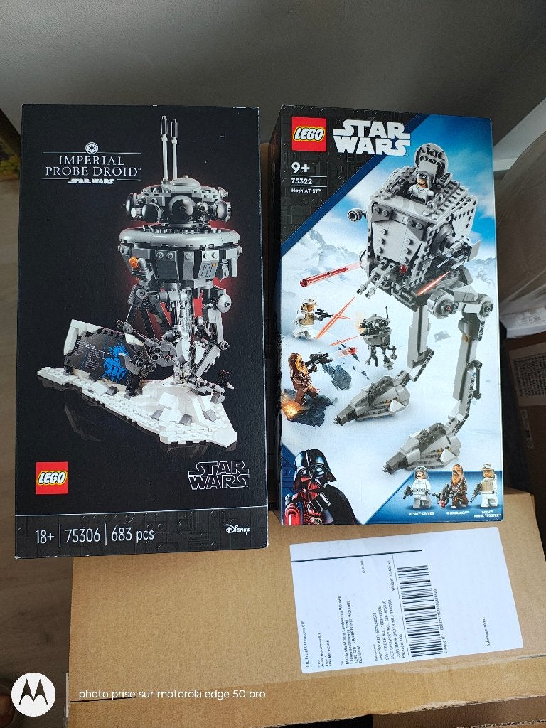 Lot 2 Lego Star Wars neufs, Ophalen of Verzenden, Nieuw, Lego, Star Wars