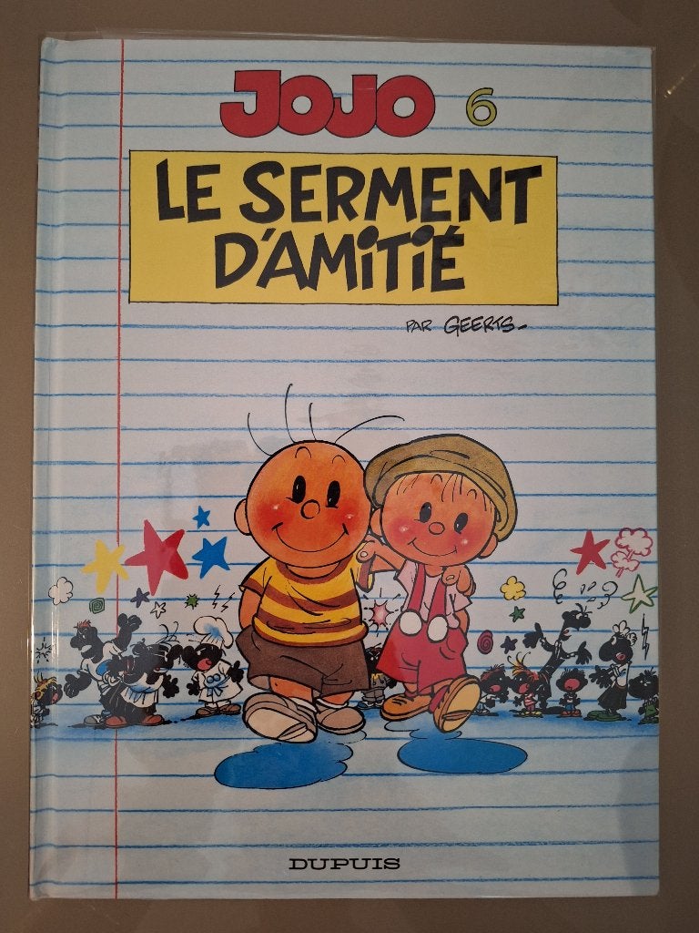 Jojo T6 Le serment d'amitié - Geerts, Livres, BD, Enlèvement ou Envoi, Utilisé