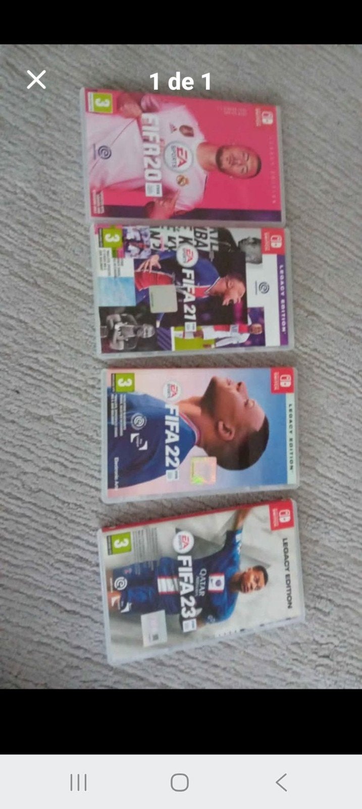 Fifa 20 tot 24, Ophalen