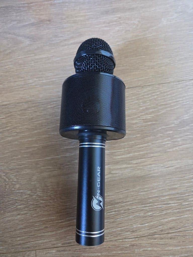 n-gear microfoon met luidspreker en effecten, Musique & Instruments, Microphones, Enlèvement ou Envoi, Comme neuf, Autres types