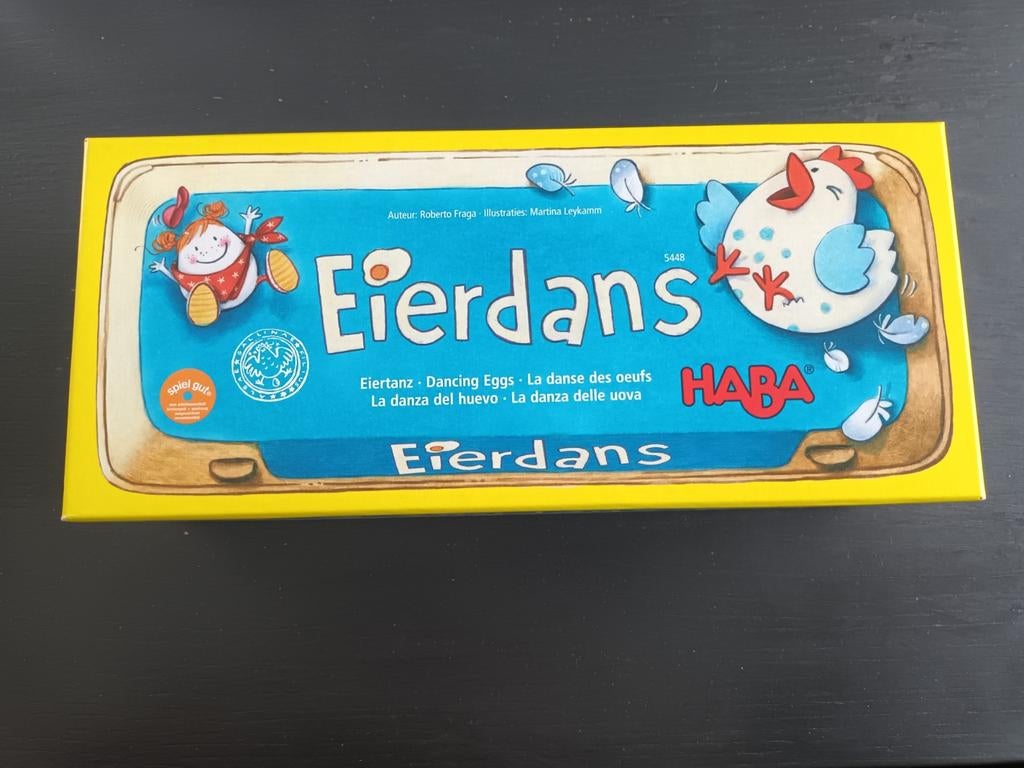 Eierdans - Haba, Hobby en Vrije tijd, Een of twee spelers, Ophalen, Zo goed als nieuw, Haba