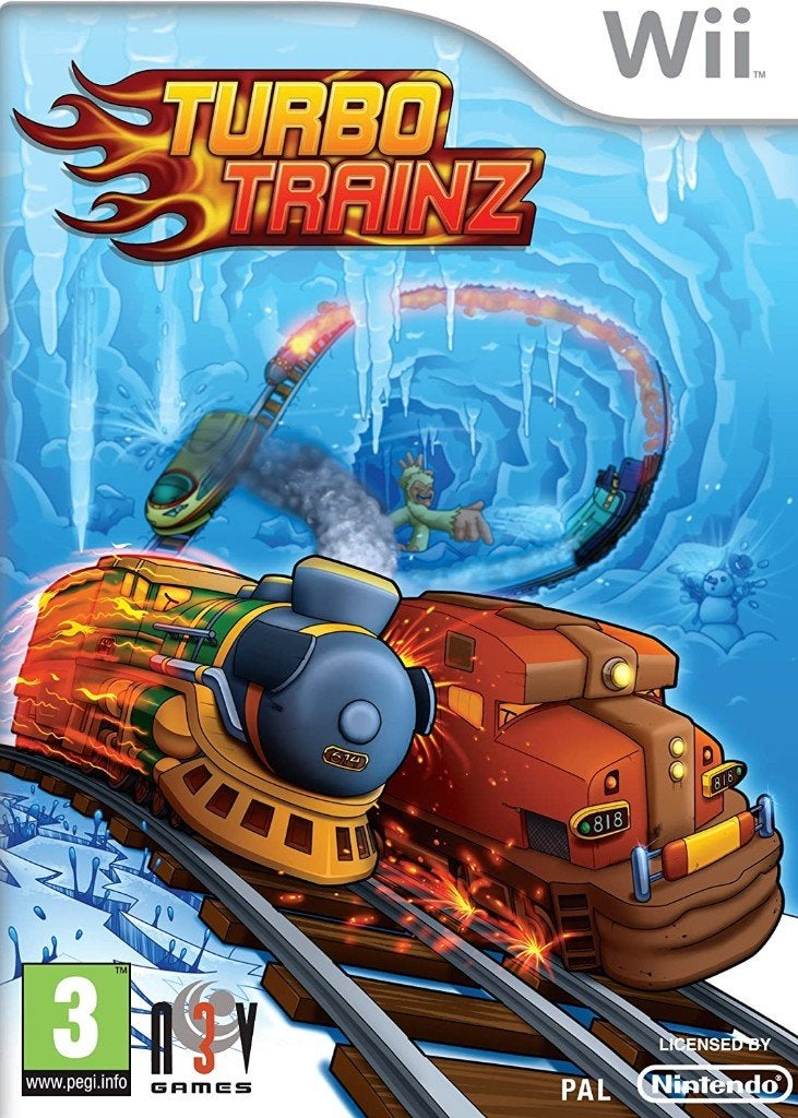Turbo Trainz, Games en Spelcomputers, Games | Nintendo Wii, 1 speler, Racen en Vliegen, Ophalen of Verzenden, Zo goed als nieuw