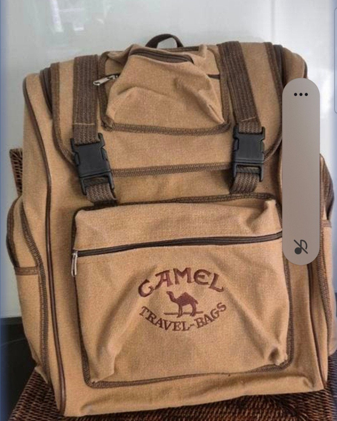 Originele Camel Travel Bags Rugzak, Ophalen