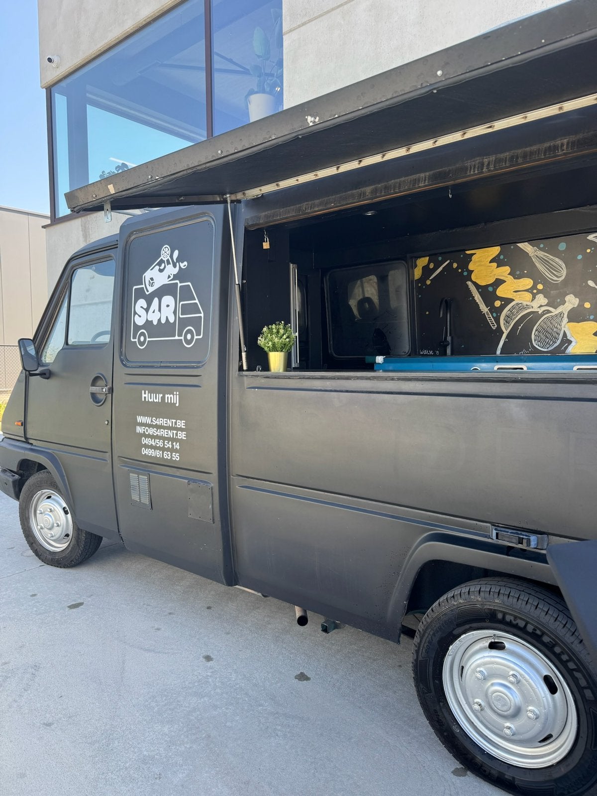 Renault Master foodtruck, Auto's, Bestelwagens en Lichte vracht, Bedrijf, Renault, Ophalen