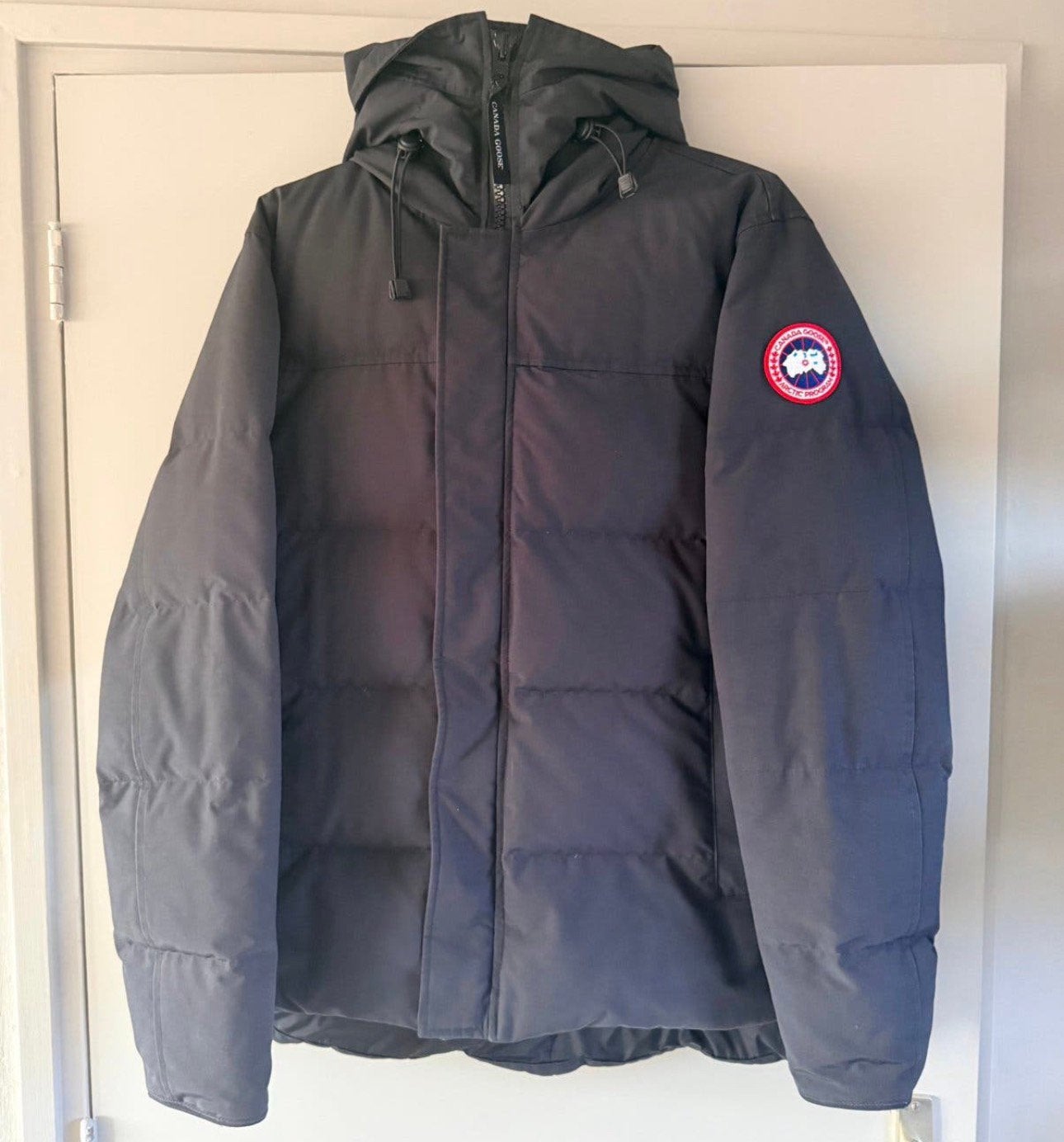 Canada Goose MacMillan Parka Navy - Maat xxl, Ophalen of Verzenden, Zo goed als nieuw