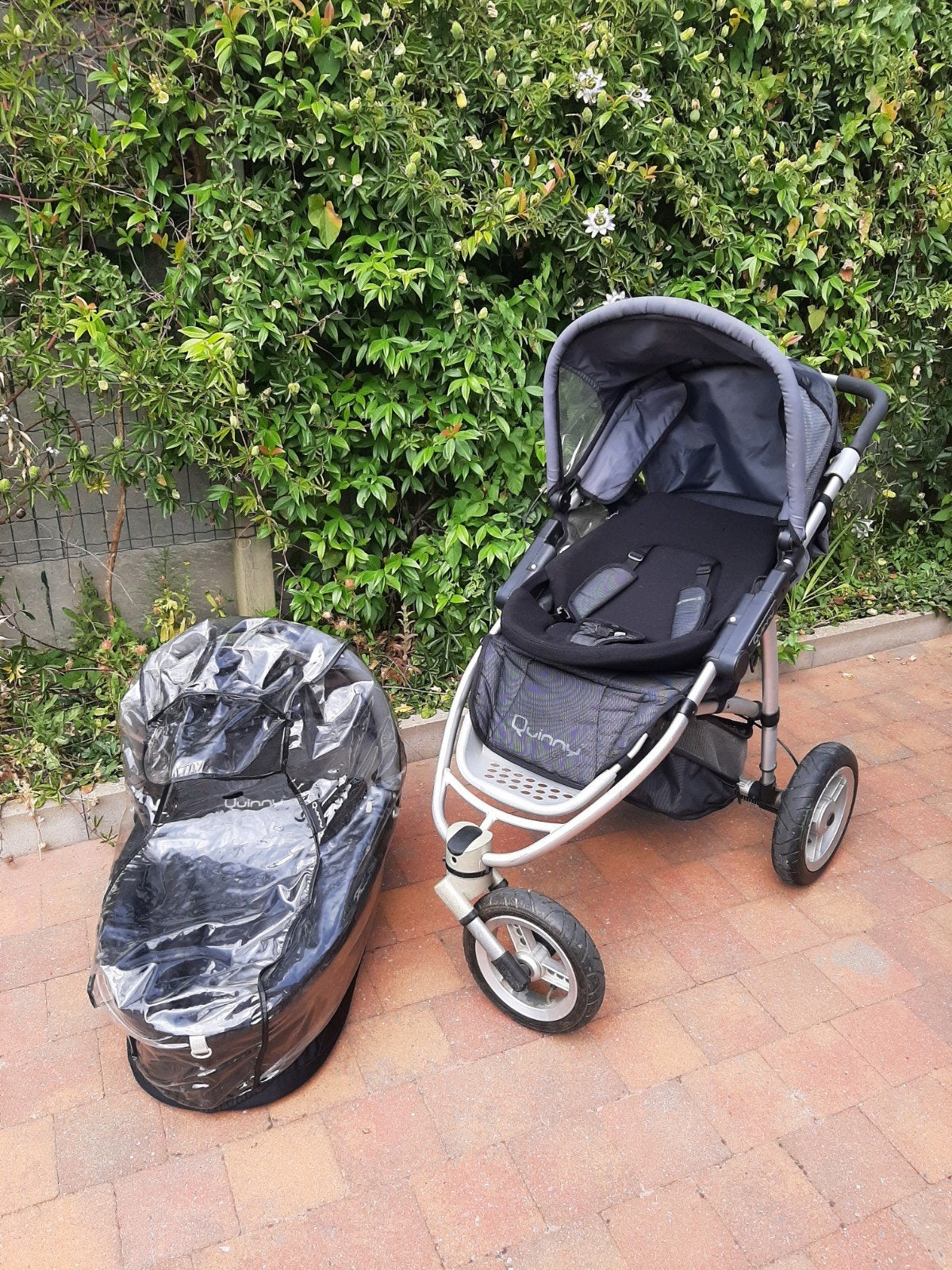 Buggy, Ophalen, Quinny, Regenhoes