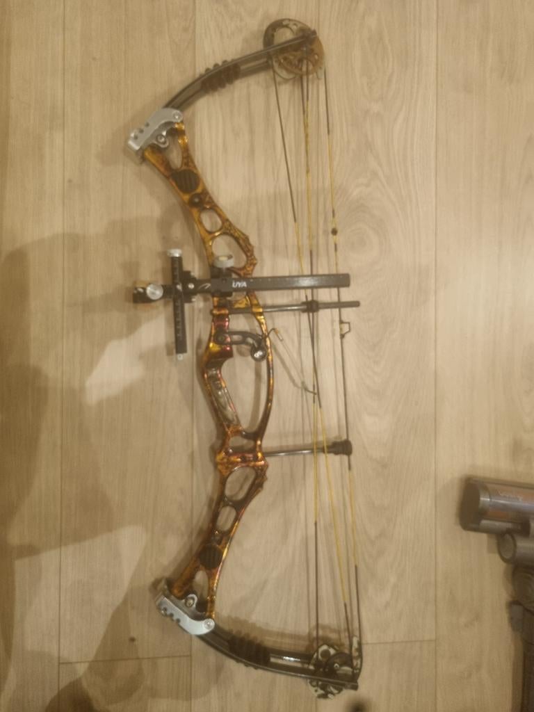 Arc a poulies hoyt gaucher, Sport en Fitness, Handboogschieten
