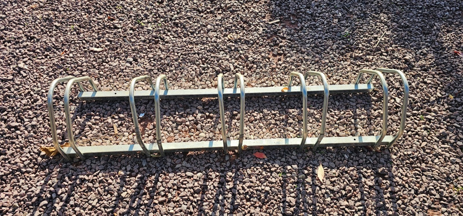 Metalen Fietsenrek / Fietsrek voor 5 Fietsen, Ophalen