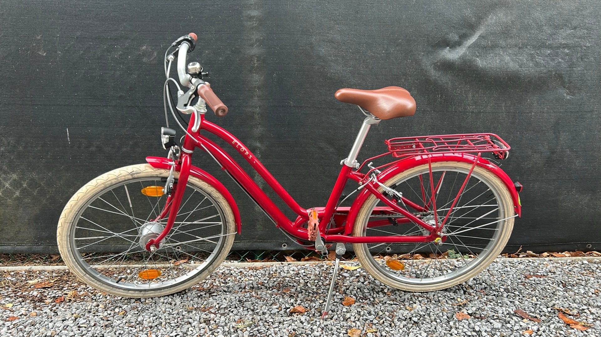 Fiets elops 24 inch, Vélos & Vélomoteurs, Vélos | Filles, Enlèvement, Utilisé, 24 pouces, Vitesses