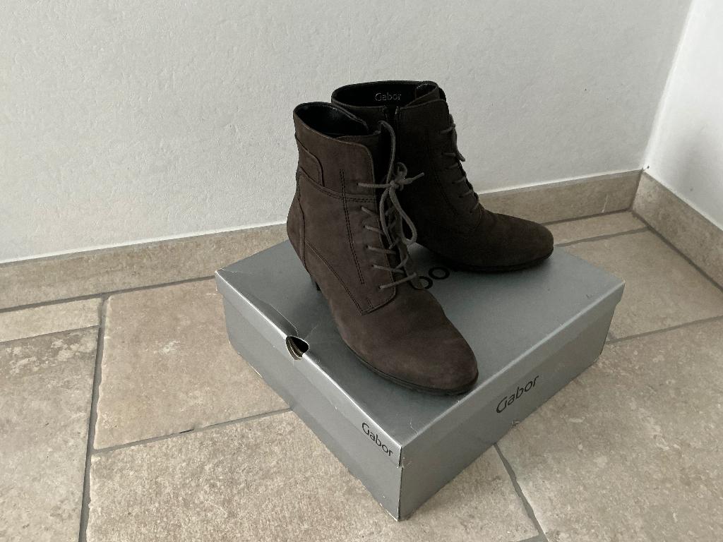 Gabor bruine enkellaarsjes maat 40,5, Vêtements | Femmes, Chaussures, Enlèvement ou Envoi, Gabor, Comme neuf, Brun