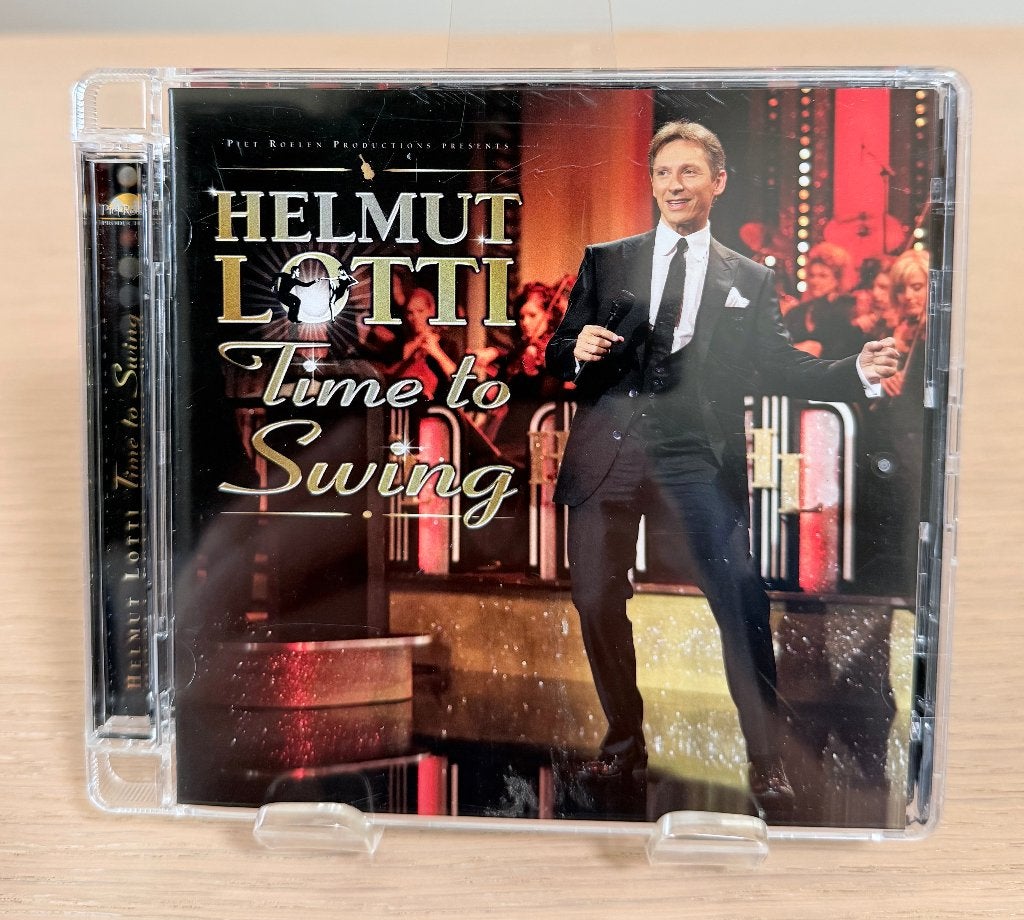 CD / Helmut Lotti / Time to swing, Enlèvement ou Envoi, Comprend un livret, Comme neuf, Jazz