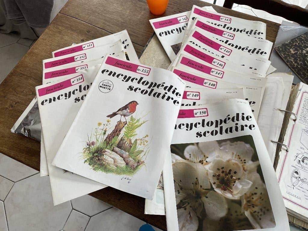 Encyclopédie scolaire Editions Rossel, Tome à part, Général, Enlèvement, Utilisé