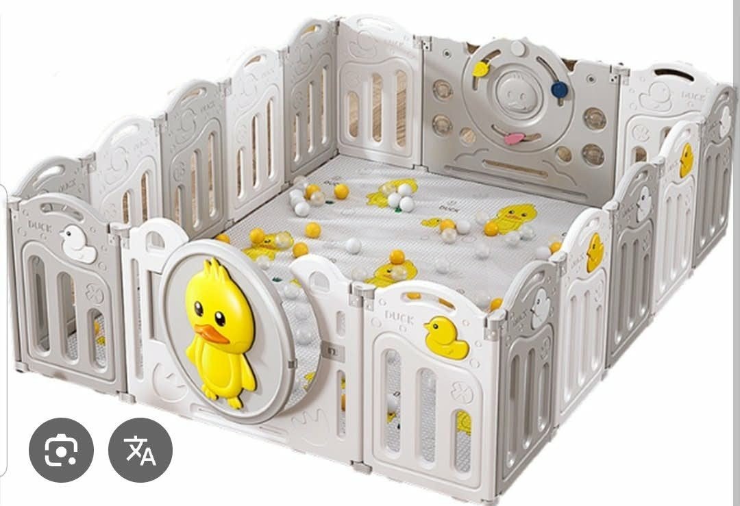 Playpen grondbox eend, Ophalen